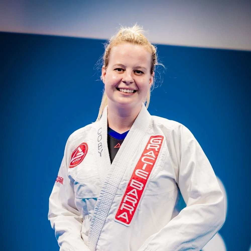Coach Coby de Been, Brown Belt and Jiu‑Jitsu instructor at Gracie Barra Artarmon